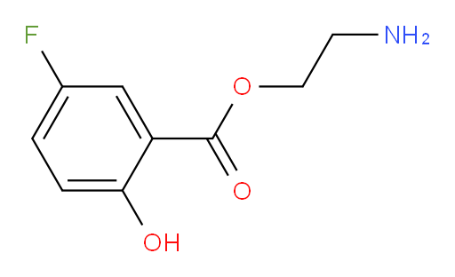 2-aminoethyl 5-fluoro-2-hydroxybenzoate