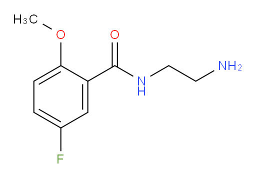 N-(2-aminoethyl)-5-fluoro-2-methoxybenzamide