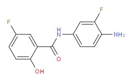 N-(4-amino-3-fluorophenyl)-5-fluoro-2-hydroxybenzamide