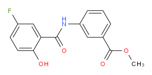 methyl 3-(5-fluoro-2-hydroxybenzamido)benzoate