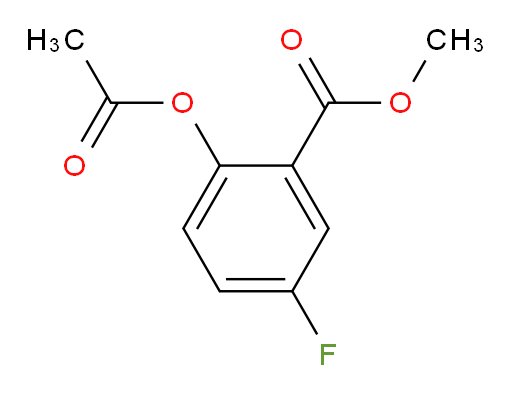 methyl 2-acetoxy-5-fluorobenzoate