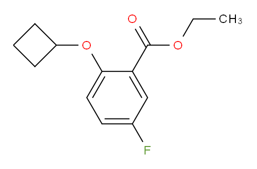 ethyl 2-cyclobutoxy-5-fluorobenzoate