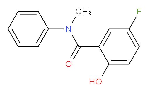 5-fluoro-2-hydroxy-N-methyl-N-phenylbenzamide