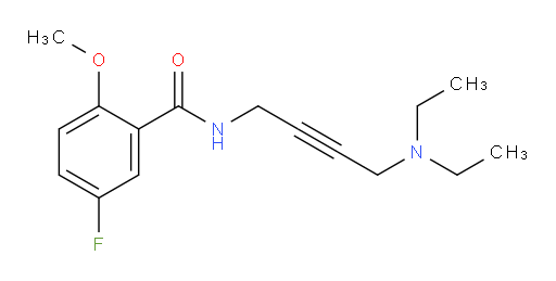 N-(4-(diethylamino)but-2-yn-1-yl)-5-fluoro-2-methoxybenzamide