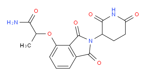 2-((2-(2,6-dioxopiperidin-3-yl)-1,3-dioxoisoindolin-4-yl)oxy)propanamide