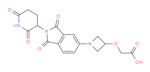 2-((1-(2-(2,6-dioxopiperidin-3-yl)-1,3-dioxoisoindolin-5-yl)azetidin-3-yl)oxy)acetic acid