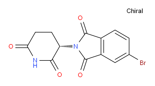 (S)-5-bromo-2-(2,6-dioxopiperidin-3-yl)isoindoline-1,3-dione