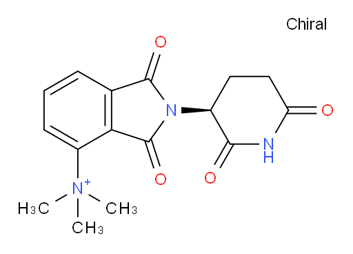 (S)-2-(2,6-dioxopiperidin-3-yl)-N,N,N-trimethyl-1,3-dioxoisoindolin-4-aminium