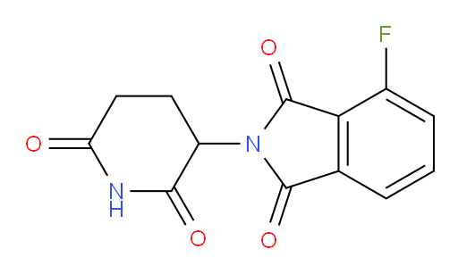 2-(2,6-dioxopiperidin-3-yl)-4-fluoroisoindoline-1,3-dione