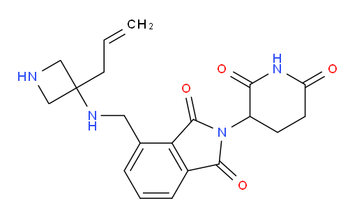 4-(((3-allylazetidin-3-yl)amino)methyl)-2-(2,6-dioxopiperidin-3-yl)isoindoline-1,3-dione