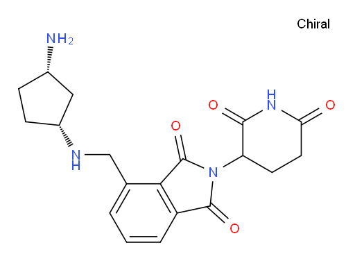 4-((((1R,3S)-3-aminocyclopentyl)amino)methyl)-2-(2,6-dioxopiperidin-3-yl)isoindoline-1,3-dione