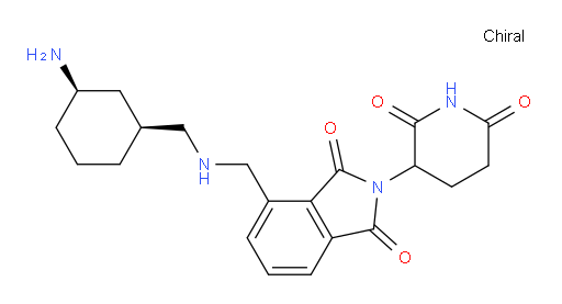 4-(((((1S,3R)-3-aminocyclohexyl)methyl)amino)methyl)-2-(2,6-dioxopiperidin-3-yl)isoindoline-1,3-dione