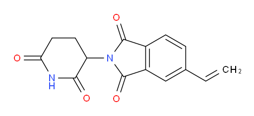 2-(2,6-dioxopiperidin-3-yl)-5-vinylisoindoline-1,3-dione