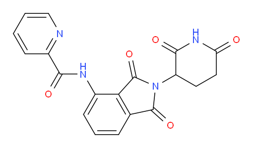 N-(2-(2,6-dioxopiperidin-3-yl)-1,3-dioxoisoindolin-4-yl)picolinamide