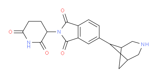 5-(3-azabicyclo[3.1.1]heptan-6-yl)-2-(2,6-dioxopiperidin-3-yl)isoindoline-1,3-dione