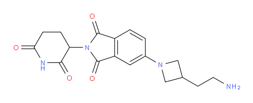 5-(3-(2-aminoethyl)azetidin-1-yl)-2-(2,6-dioxopiperidin-3-yl)isoindoline-1,3-dione