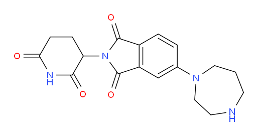 5-(1,4-diazepan-1-yl)-2-(2,6-dioxopiperidin-3-yl)isoindoline-1,3-dione
