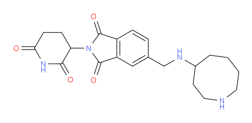 5-((azocan-4-ylamino)methyl)-2-(2,6-dioxopiperidin-3-yl)isoindoline-1,3-dione