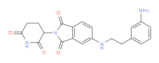 5-((3-aminophenethyl)amino)-2-(2,6-dioxopiperidin-3-yl)isoindoline-1,3-dione
