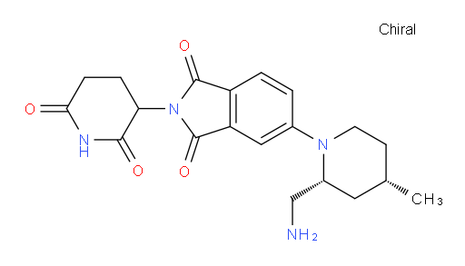5-((2R,4S)-2-(aminomethyl)-4-methylpiperidin-1-yl)-2-(2,6-dioxopiperidin-3-yl)isoindoline-1,3-dione