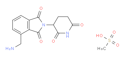 4-(aminomethyl)-2-(2,6-dioxopiperidin-3-yl)isoindoline-1,3-dione methanesulfonate