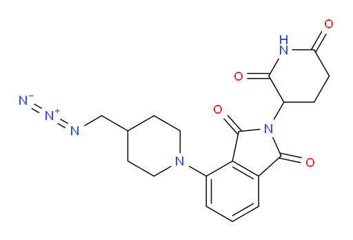 4-(4-(azidomethyl)piperidin-1-yl)-2-(2,6-dioxopiperidin-3-yl)isoindoline-1,3-dione