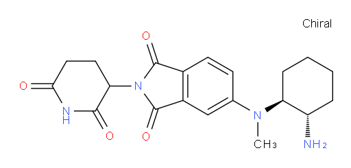 5-(((1S,2S)-2-aminocyclohexyl)(methyl)amino)-2-(2,6-dioxopiperidin-3-yl)isoindoline-1,3-dione