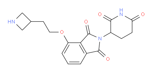 4-(2-(azetidin-3-yl)ethoxy)-2-(2,6-dioxopiperidin-3-yl)isoindoline-1,3-dione