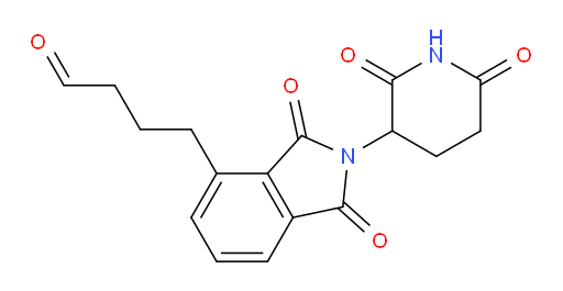 4-(2-(2,6-dioxopiperidin-3-yl)-1,3-dioxoisoindolin-4-yl)butanal
