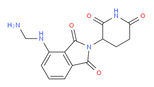 4-((aminomethyl)amino)-2-(2,6-dioxopiperidin-3-yl)isoindoline-1,3-dione