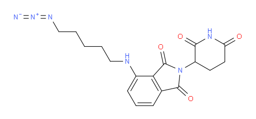4-((5-azidopentyl)amino)-2-(2,6-dioxopiperidin-3-yl)isoindoline-1,3-dione
