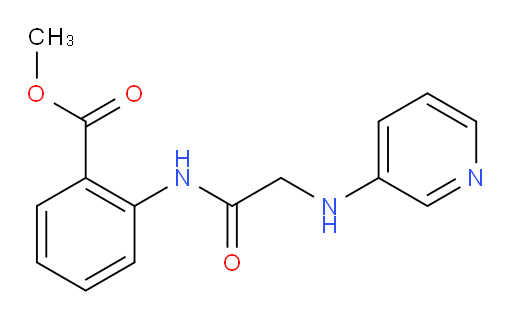 methyl 2-(2-(pyridin-3-ylamino)acetamido)benzoate