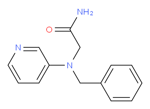 2-(benzyl(pyridin-3-yl)amino)acetamide
