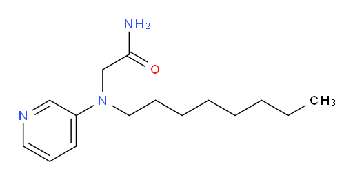 2-(octyl(pyridin-3-yl)amino)acetamide