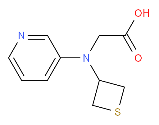 2-(pyridin-3-yl(thietan-3-yl)amino)acetic acid