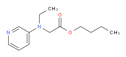 butyl 2-(ethyl(pyridin-3-yl)amino)acetate