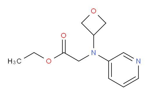ethyl 2-(oxetan-3-yl(pyridin-3-yl)amino)acetate
