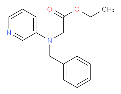 ethyl 2-(benzyl(pyridin-3-yl)amino)acetate