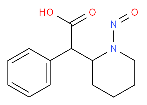2-(1-nitrosopiperidin-2-yl)-2-phenylacetic acid