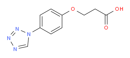 3-(4-(1H-tetrazol-1-yl)phenoxy)propanoic acid