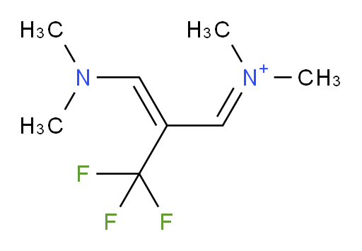[(2Z)-3-(dimethylamino)-2-(trifluoromethyl)prop-2-en-1-ylidene]dimethylazanium