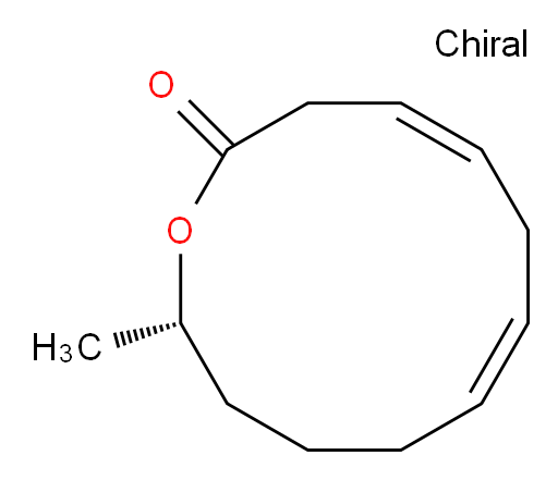 (4Z,12S)-12-methyl-1-oxacyclododeca-4,7-dien-2-one