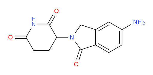 3-(5-Amino-1,3-dihydro-1-oxo-2H-isoindol-2-yl)-2,6-piperidinedione