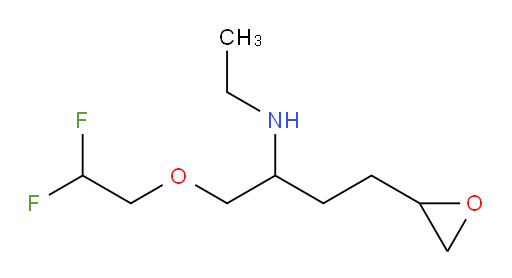 1-(2,2-difluoroethoxy)-N-ethyl-4-(oxiran-2-yl)butan-2-amine