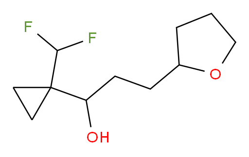 1-(1-(difluoromethyl)cyclopropyl)-3-(tetrahydrofuran-2-yl)propan-1-ol