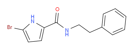 5-bromo-N-phenethyl-1H-pyrrole-2-carboxamide