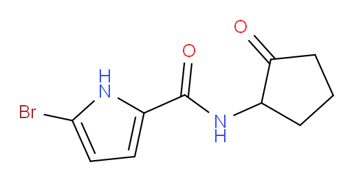 5-bromo-N-(2-oxocyclopentyl)-1H-pyrrole-2-carboxamide