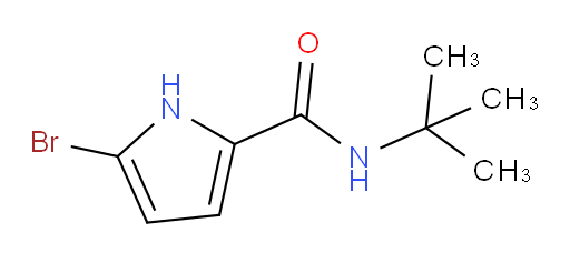 5-bromo-N-(tert-butyl)-1H-pyrrole-2-carboxamide