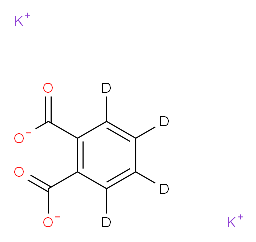 Phthalic-d4 acid, dipotassium salt (8CI)