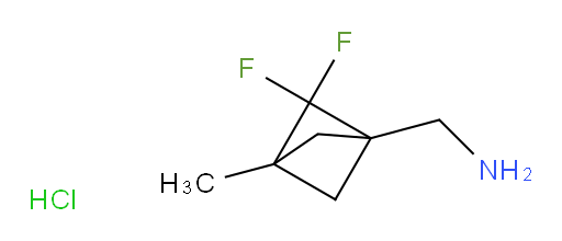2,2-Difluoro-3-methyl-bicyclo[1.1.1]pentane-1-methanamine HCl